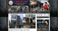 Desktop Screenshot of globaljayastone.com